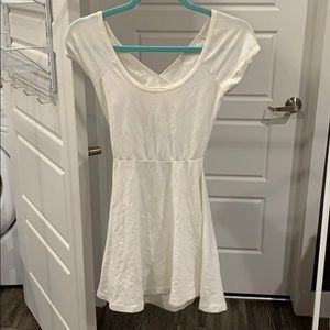 Brandy Melville white cutout dress